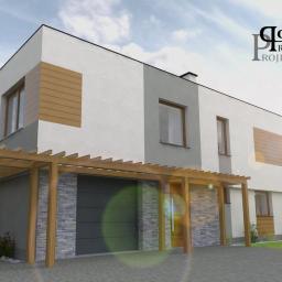 Projekt elewacji domu jednorodzinnego w Katowicach