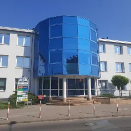 Biurowiec, w którym mieści się siedziba biura rachunkowego