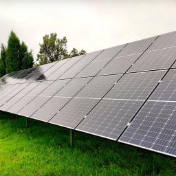 Instalacja fotowoltaiczna gruntowa 9,6 kWp - Longi Solar + SMA Tripower
