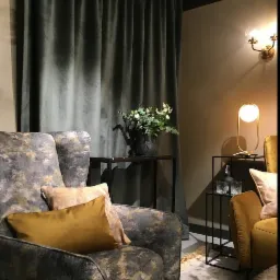 Aranżacja salonu w showroomie.