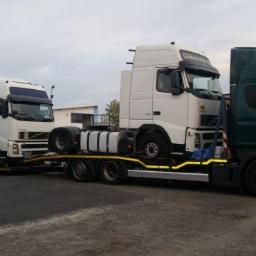 transport ciężarówek ciągników siodłowych