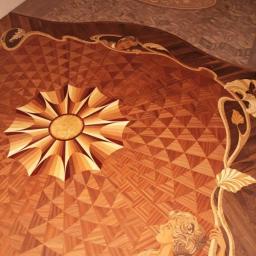 Parkiety Deski Tarasy KENIO ŁUKASZ KENIO - intarsje drewniane