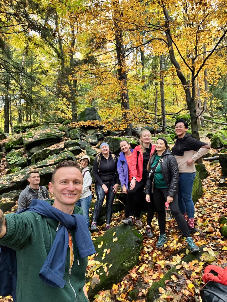 Integracja w drodze na Ślężę