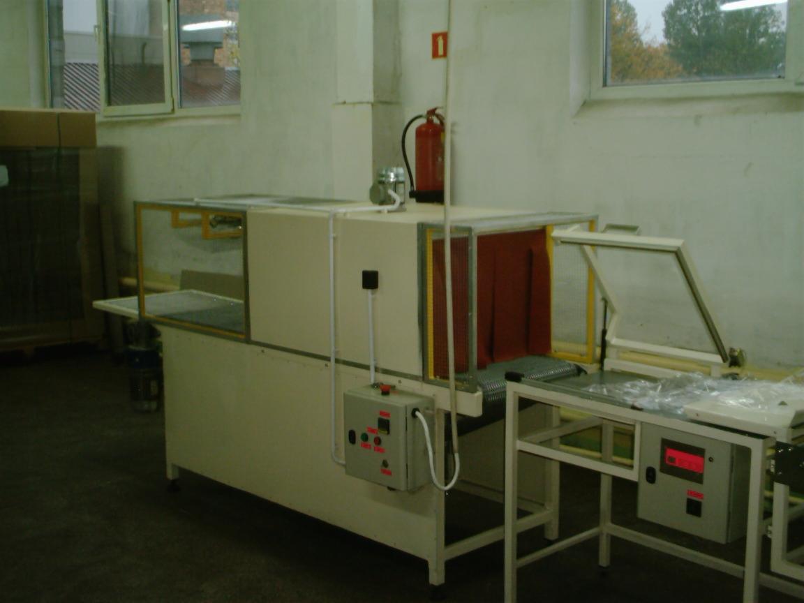 Tunel ze zgrzewarką kątową