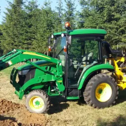 Mini koparko ładowarka szerokość 160cm