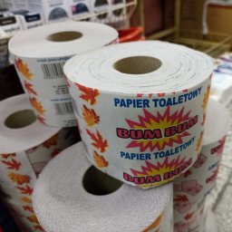 Ekologiczny papier toaletowy.
Dbamy o środowisko.