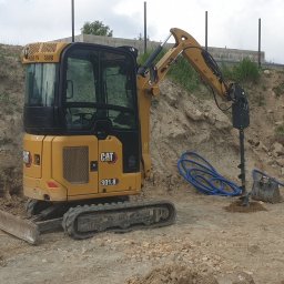 Wykop pod fundamenty Liszki 2