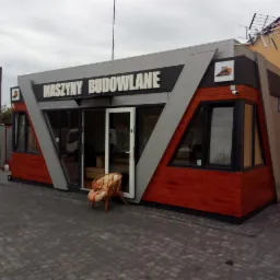 Kontenery biurowe, socjalne, handlowe, stróżówki