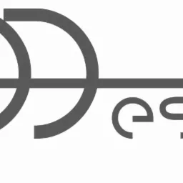 Szare logo 'ADdesign' na białym tle, z połączonymi literami A i D oraz poziomą linią nad napisem design.