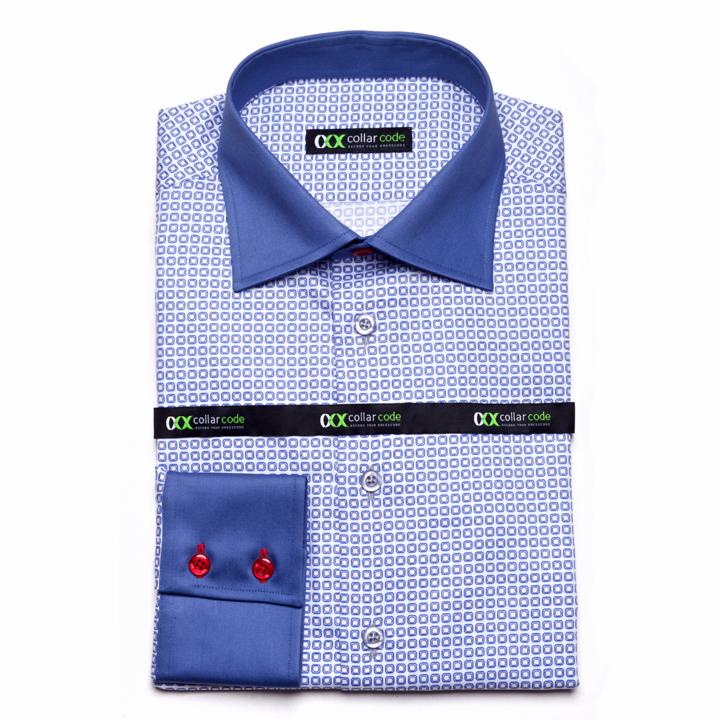 Koszula na miarę w stylu pop-art