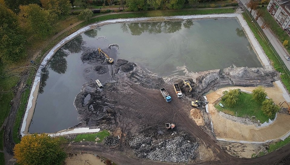 Rekultywacja zbiornika wodnego