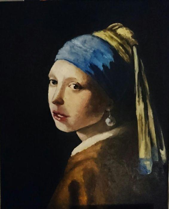 Kopia na zamówienie 'Dziewczyna z perłą'