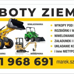 BRO-MAR usługi koparko-ładowarką Marek Sznura - Firma Brukarska Mosina