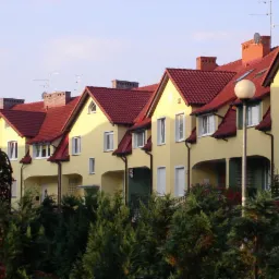 Budynki szeregowe w Zielonej Górze