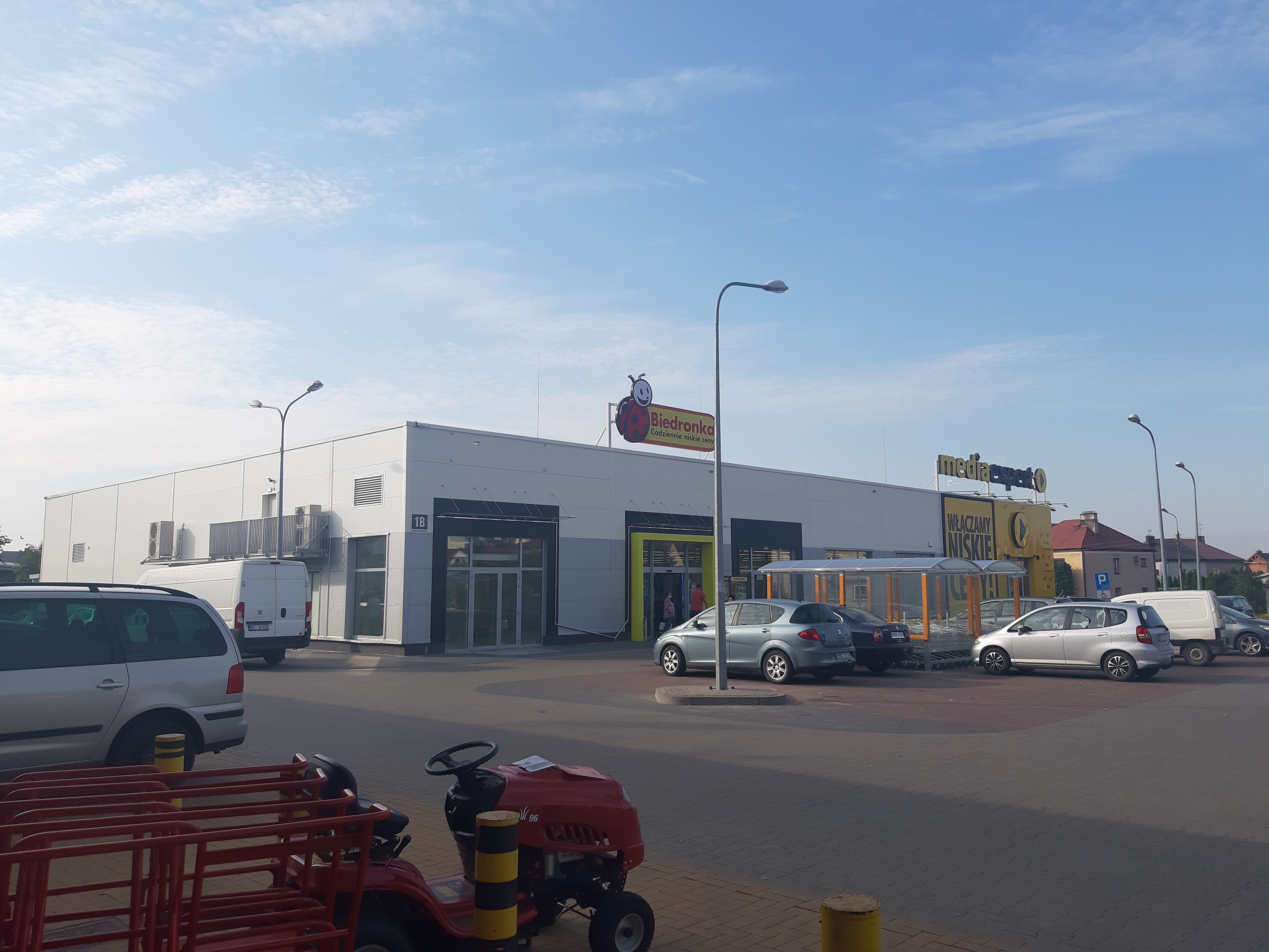 Projekt Sokółka pawilon handlowy