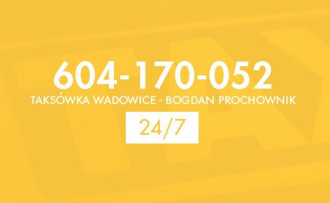 taxi wadowice
