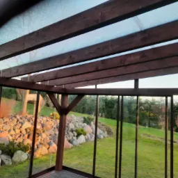 Budowa tarasu oraz jego zabudowa przesuwna