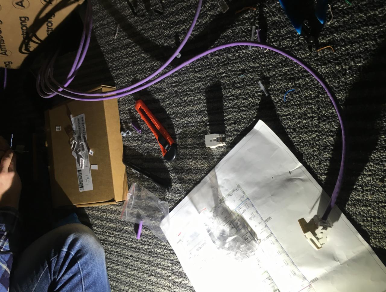 Instalacja sieciowa. Lokalizacja: Kraków