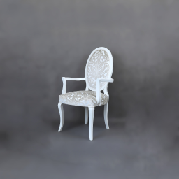 Białe krzesło "Armando"