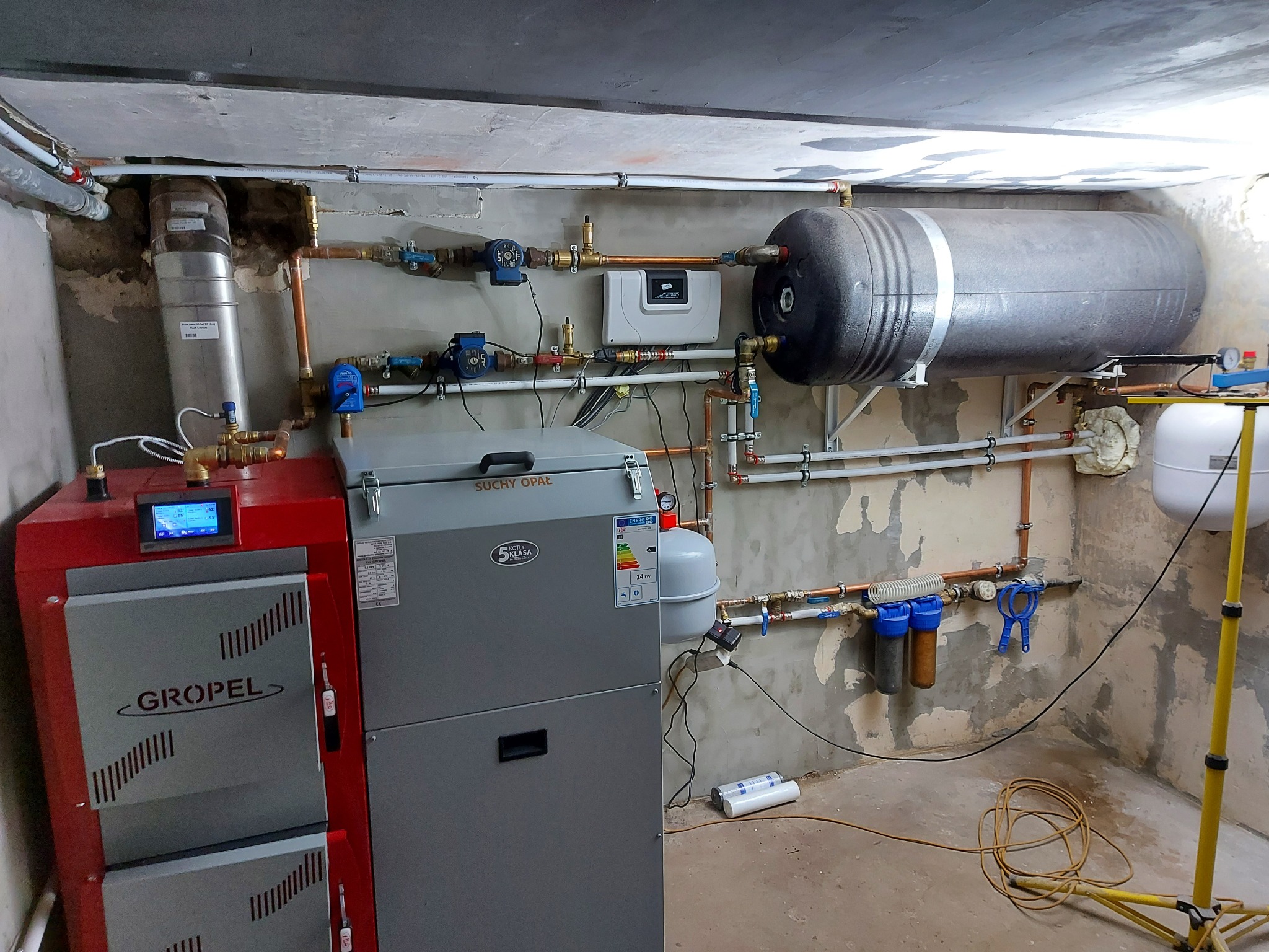 Kotłowania z Kotłem na Pellet Marki Grobelny