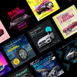 Materiały promocyjne, ikony, ilustracje, landing page