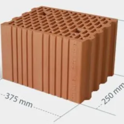 Pustak ceramiczny MEGA-MAX 250/238 P+W