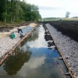 Kopanie stawów faszynowanie umocnienia !!!