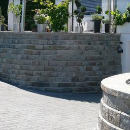 Mury oporowe
Zjazdy do garaży 
Skarpy 
Ściany oporowe
Mury 