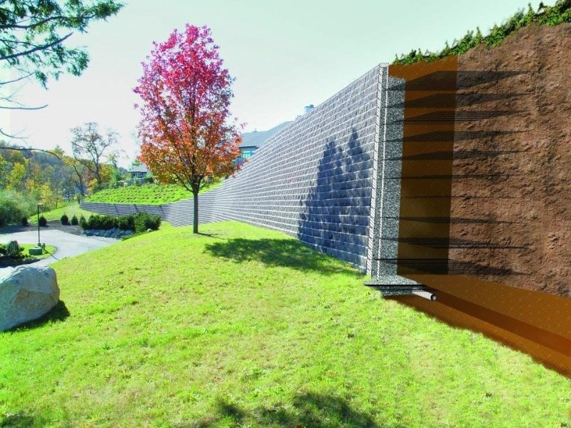 ALLAN BLOCK Mury oporowe i więcej... Mury oporowe z gruntu zbrojonego