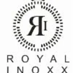 Logo firmy Royal Inoxx z Rudy Śląskiej, przedstawiające stylizowaną literę R z koroną w okręgu z ornamentami.