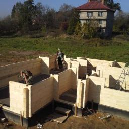 Budowa domu drewnianego 