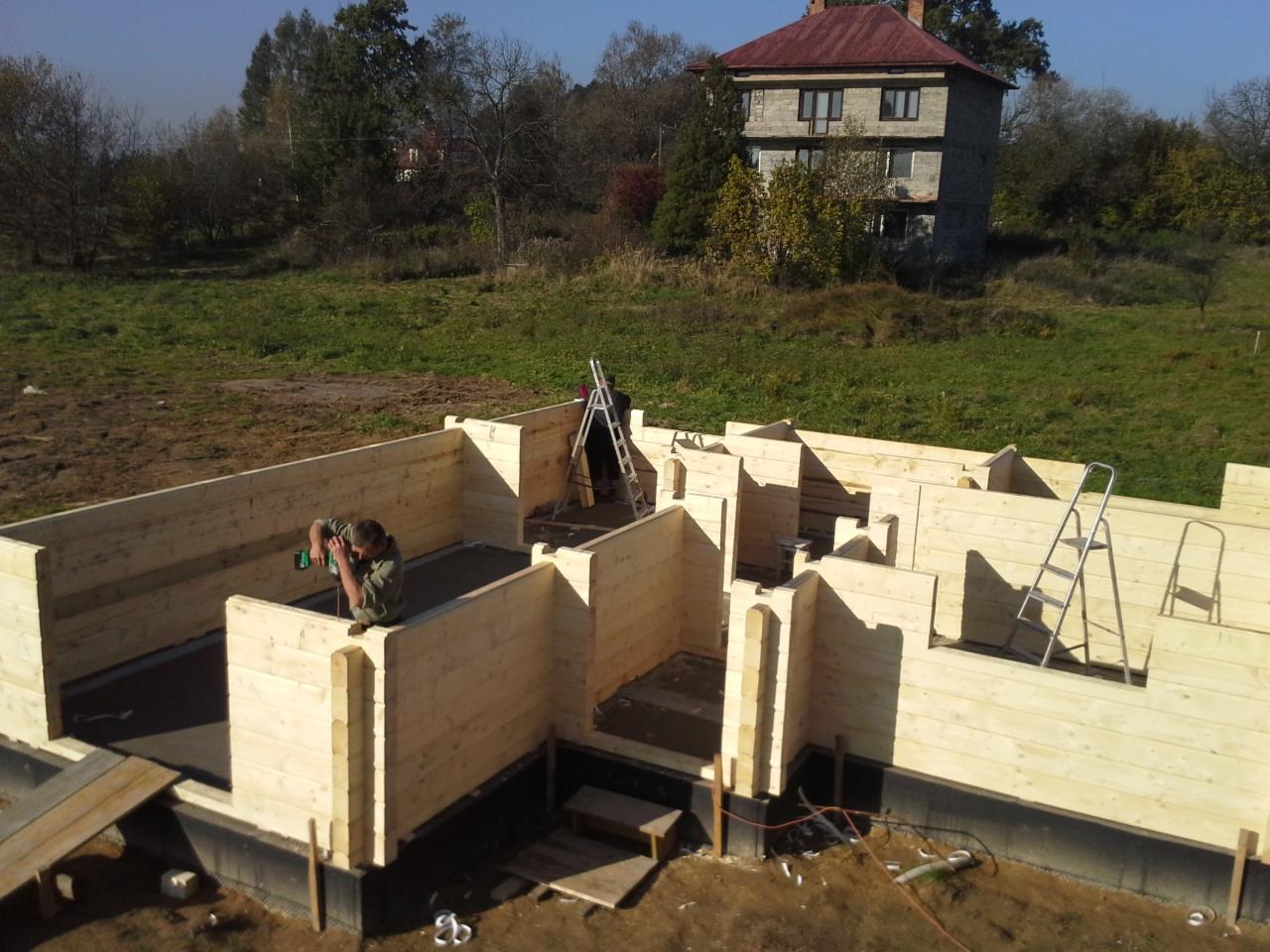 Budowa domu drewnianego