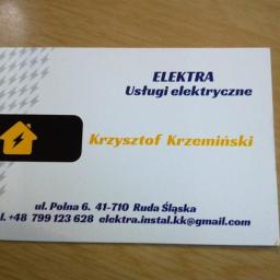 Elektra Krzysztof Krzemiński - Rewelacyjne Instalacje Elektryczne Ruda Śląska