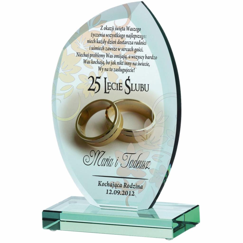 Prezent na Jubileusz Rocznicę Ślubu ze zdjęciem jubilatów 75 Brylantowe Gody
