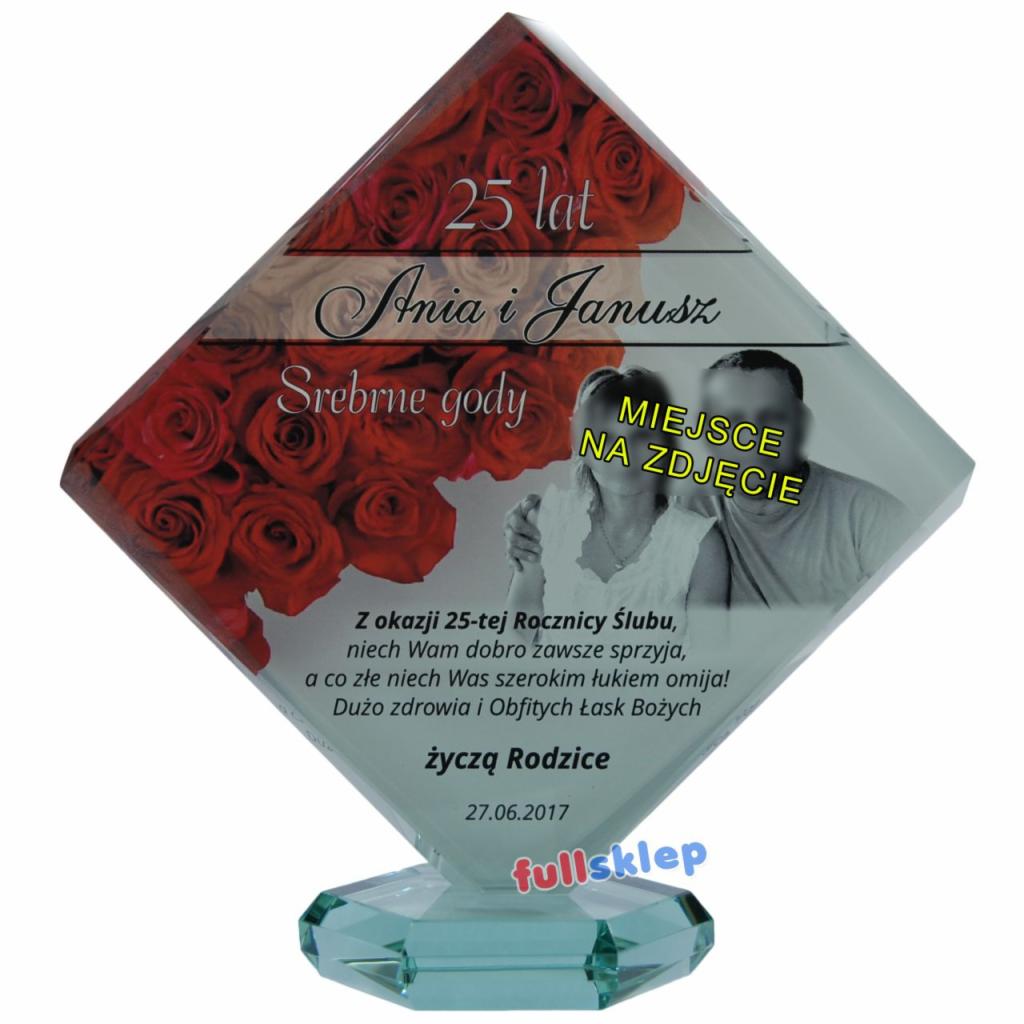 Prezent na Rocznicę Ślubu, Jubileusz ze zdjęciem jubilatów 30 perłowa