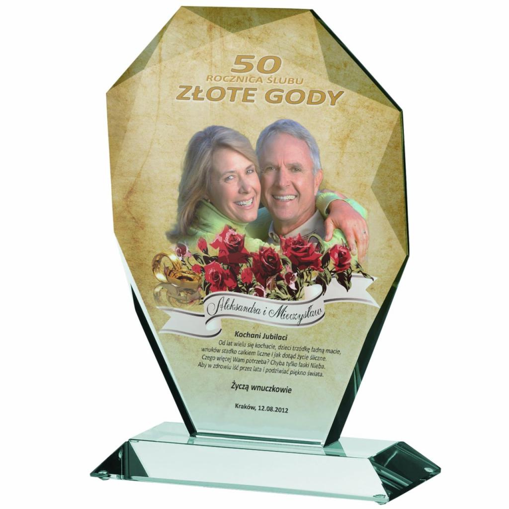 Prezent na Rocznicę Małżeństwa ze zdjęciem jubilatów