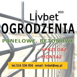 LIVBET-ECO - Ogrodzenia Panelowe, Nowoczesne, Prefabrykowane - Firma Ogrodzeniowa Kamień Pomorski