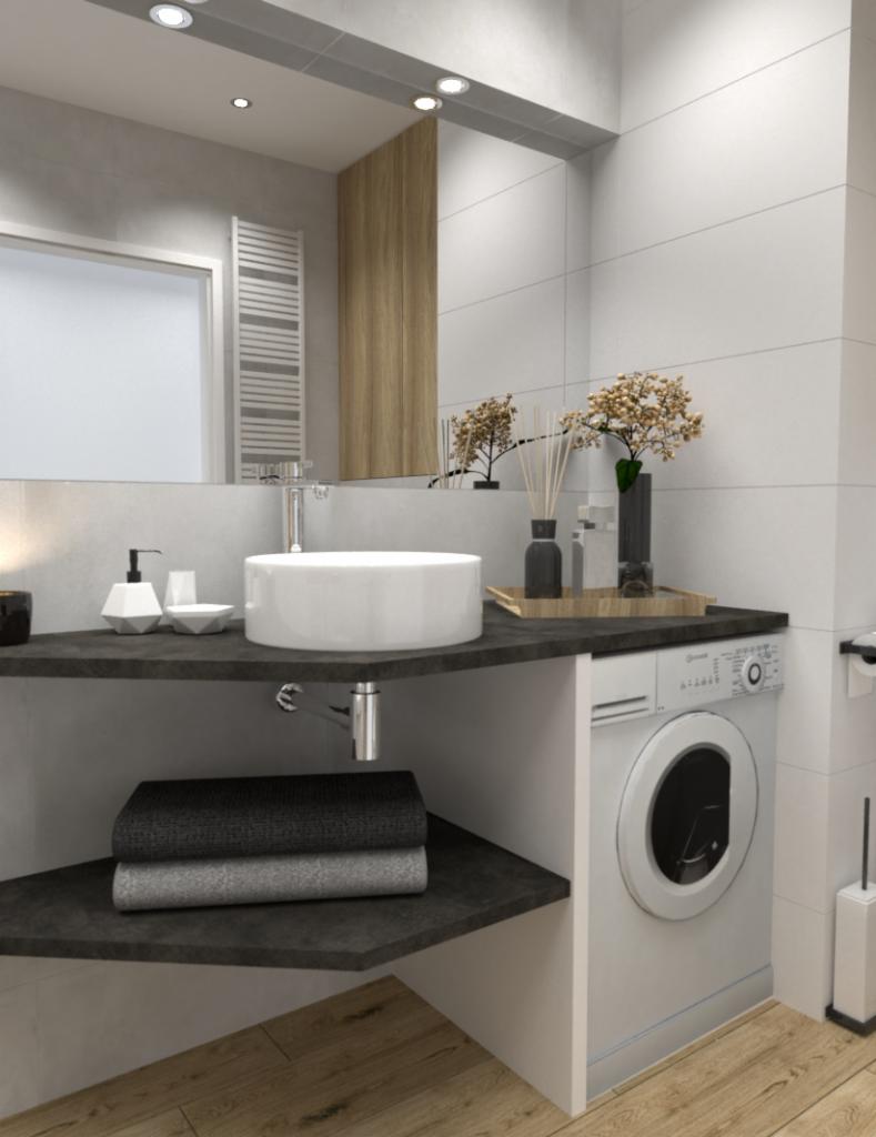 Łazienka w stylu skandynawskim