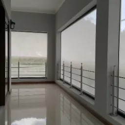 Rolety materiałowe screen z napędem elektrycznym radiowym marki Anwis. Nasza realizacja na Szeszelach.