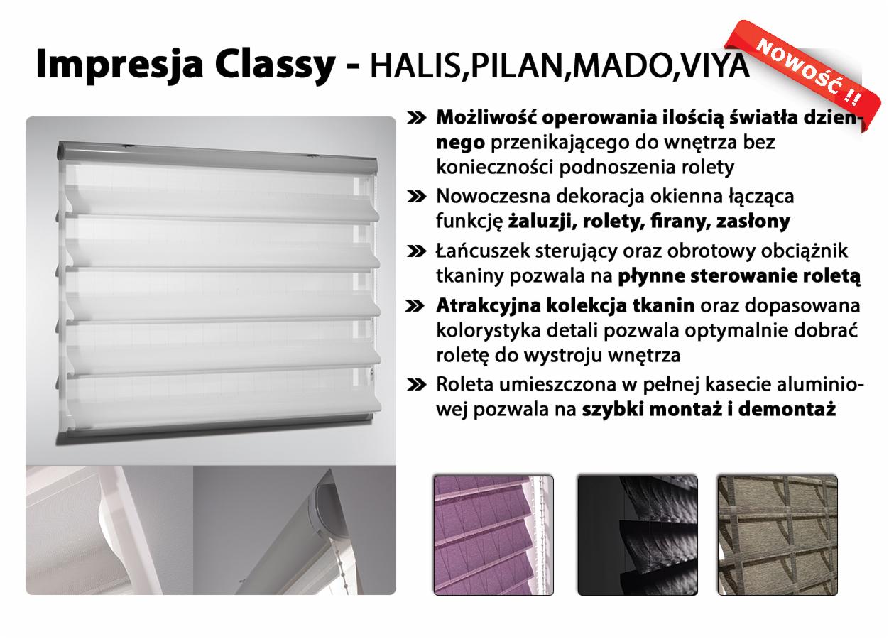 Roloety IMPRESJA CLASSY | Światło pod KONTROLĄ