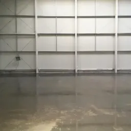 Posadzka świeżo po impregnacji.