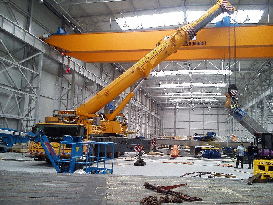 Pomagamy budować hale produkcyjne