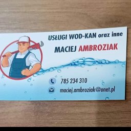 maciej ambroziak - Instalacje Wodno-kanalizacyjne Łąck