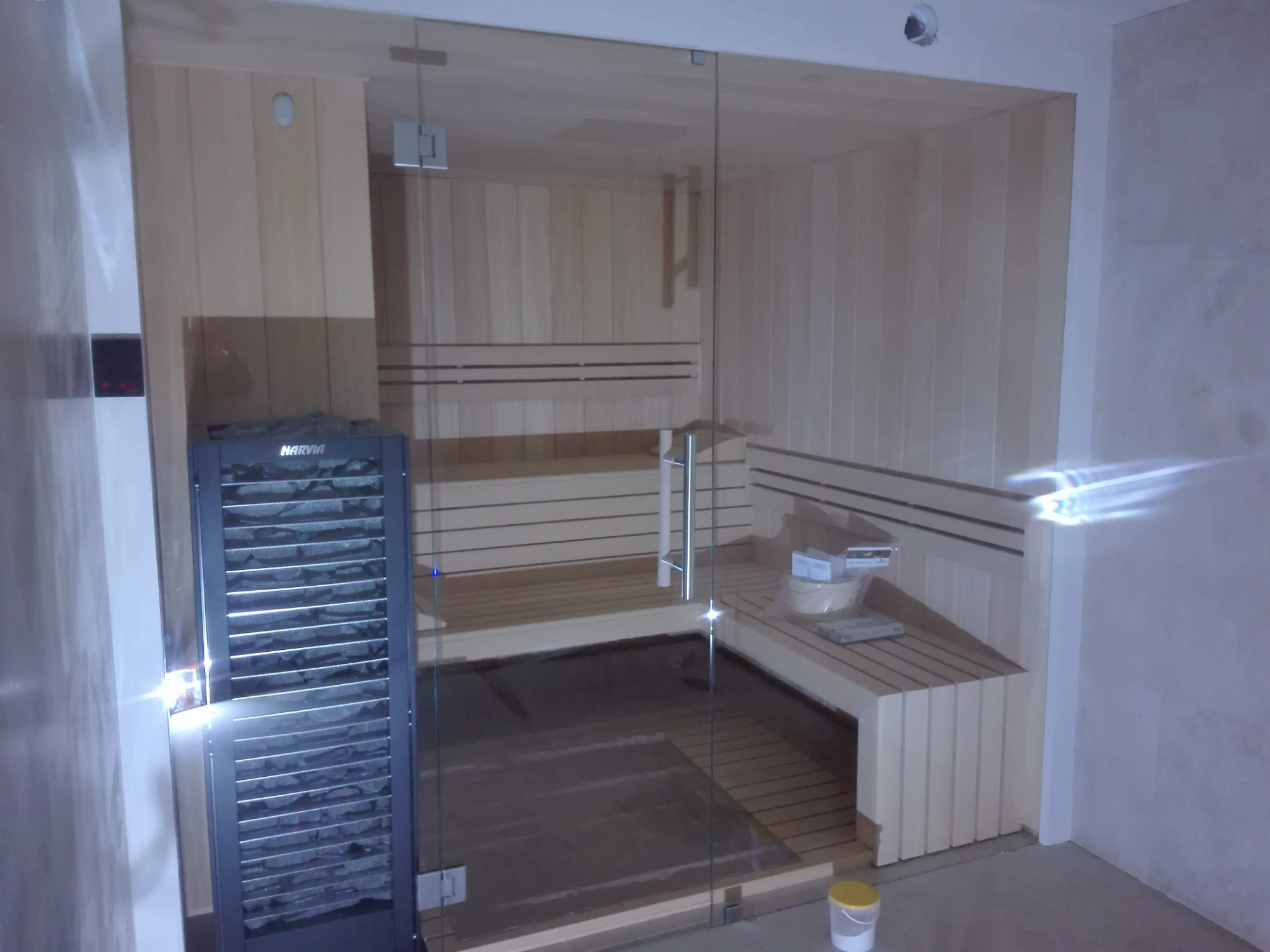 Wykonana Sauna cześć projektu dla klienta.