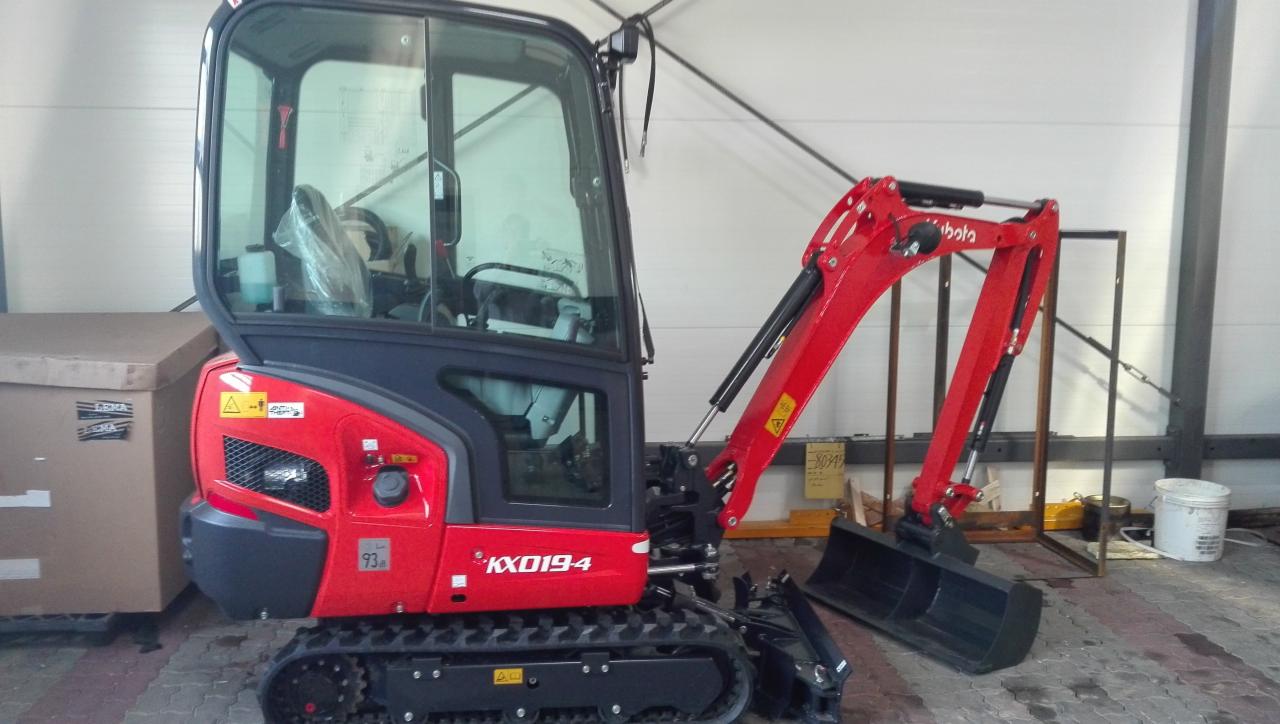 Nowe minikoparki marki KUBOTA