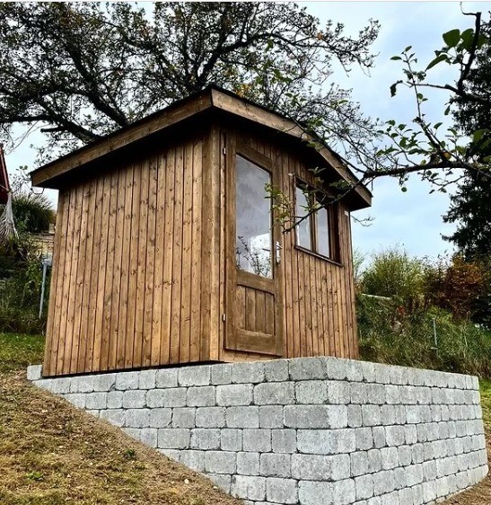 Domek ogrodowy, realizacja wg. projektu indywidualnego