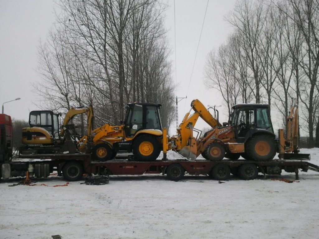transport koparko ładowarek