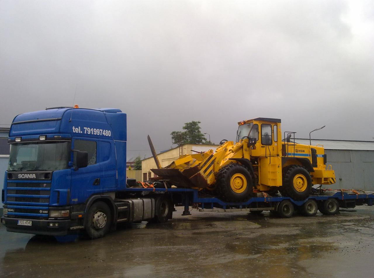 transport ładowarek