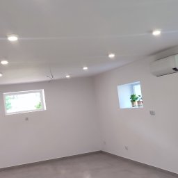 okablowanie +montaż oświetlenia 