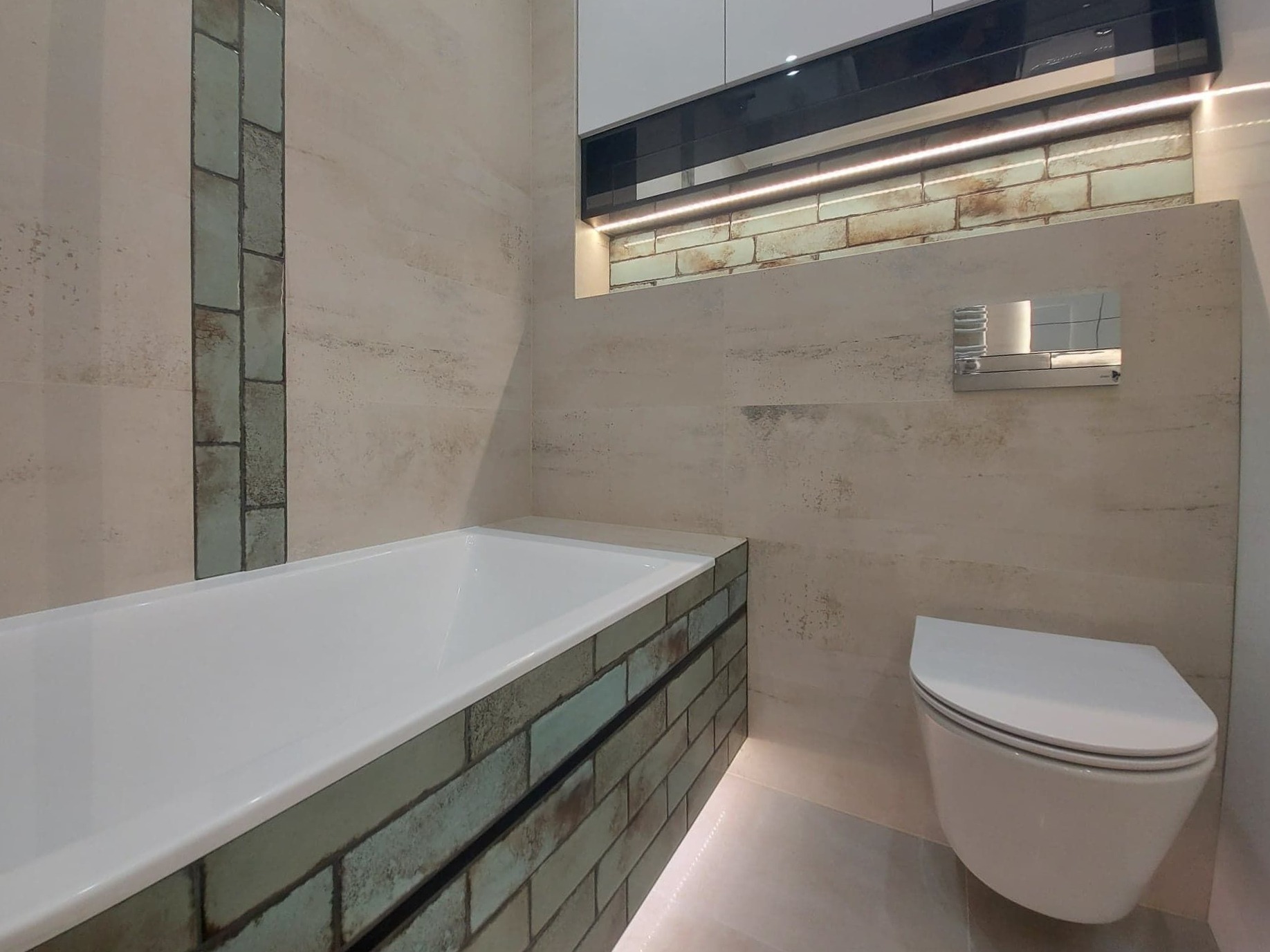 Realizacja 2020/2021 wykończenie apartamentu Łódź, Polesie